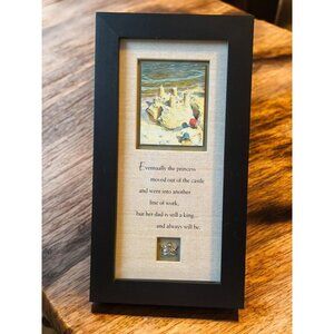 Framed Father , Daughter Wall Art Hallmark Father's Day Sand Castle Shadowbox